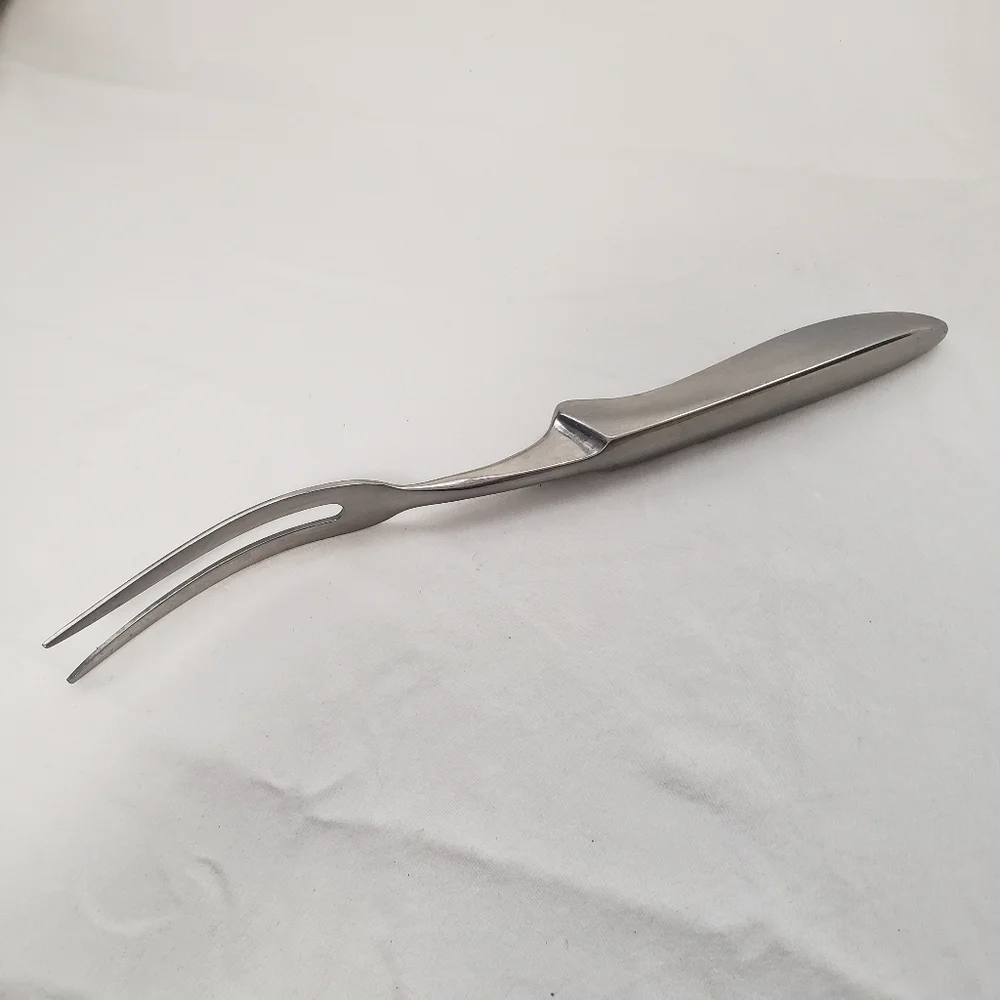 Vintage Stainless Steel Carving Fork Japan 70s